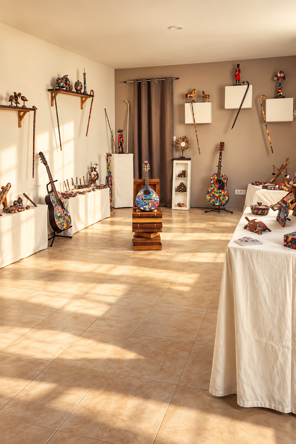 L’atelier d’exposition de Marc DELAUDE et ses créations artisanales